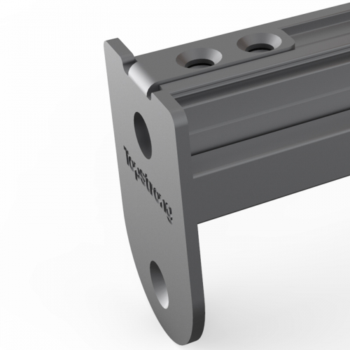 TopStrong 80KG carrello porta legno eterodromo 2 ante ammortizzato