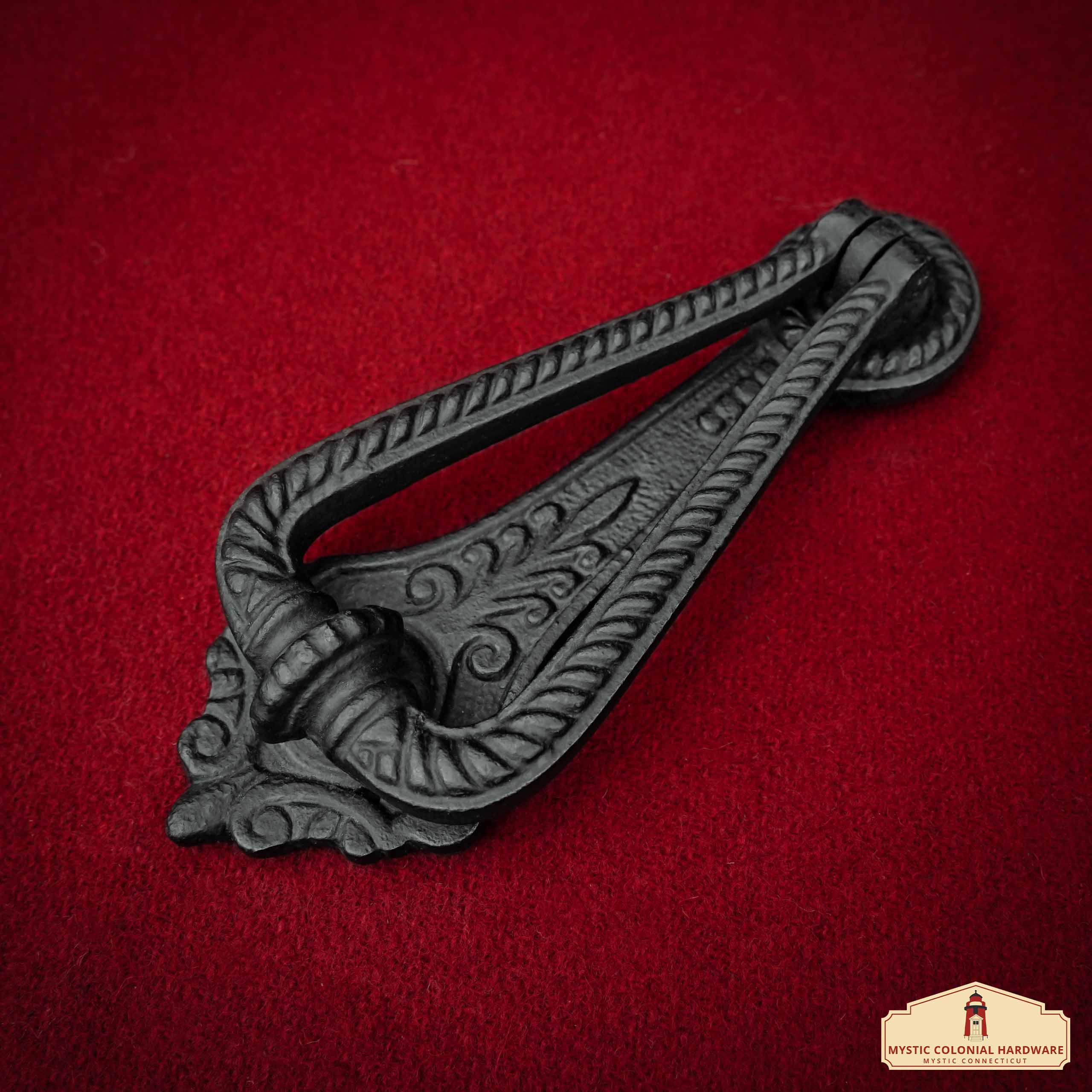 Mystic Colonial Hardware Georgian Twist battente porta ghisa