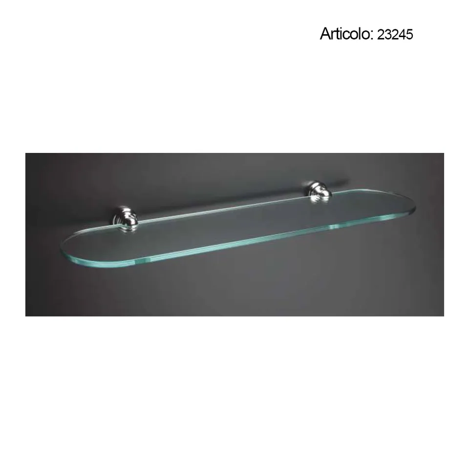 Spinardi Mensola Bagno Cristallo Ottone