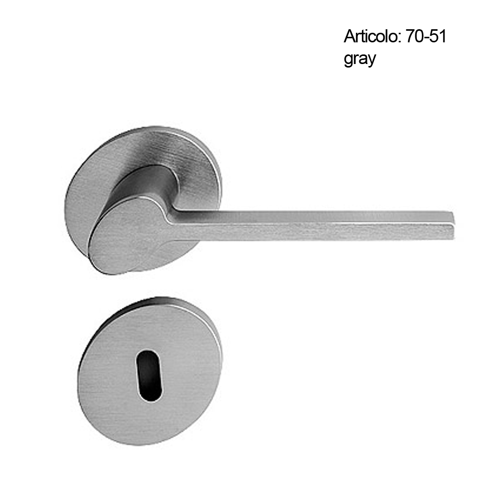 Spinardi 80-51 Maniglia per Porte Compatibile Placca