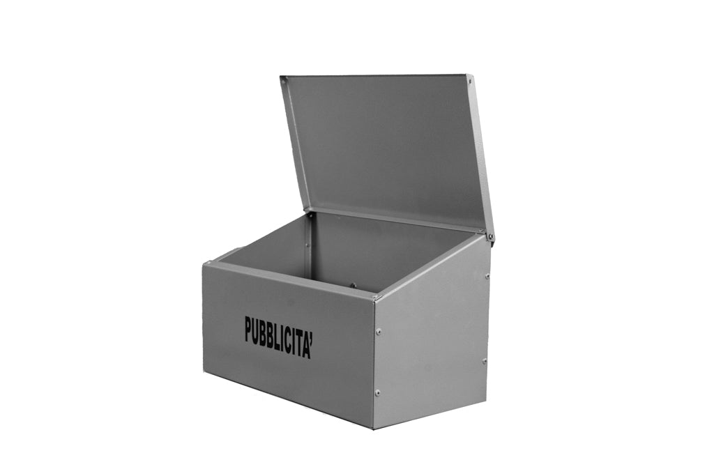 Boxob Eternity 883 porta pubblicità esterno grigio antipioggia