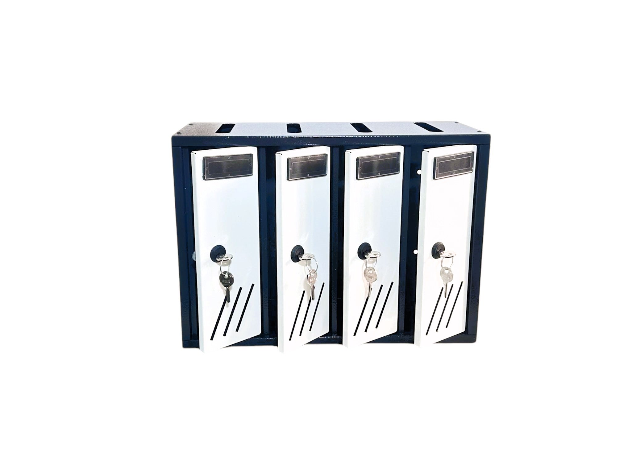 BOXOB Serenity 993 Cassetta Postale Interno Nero/Bianco Sicura