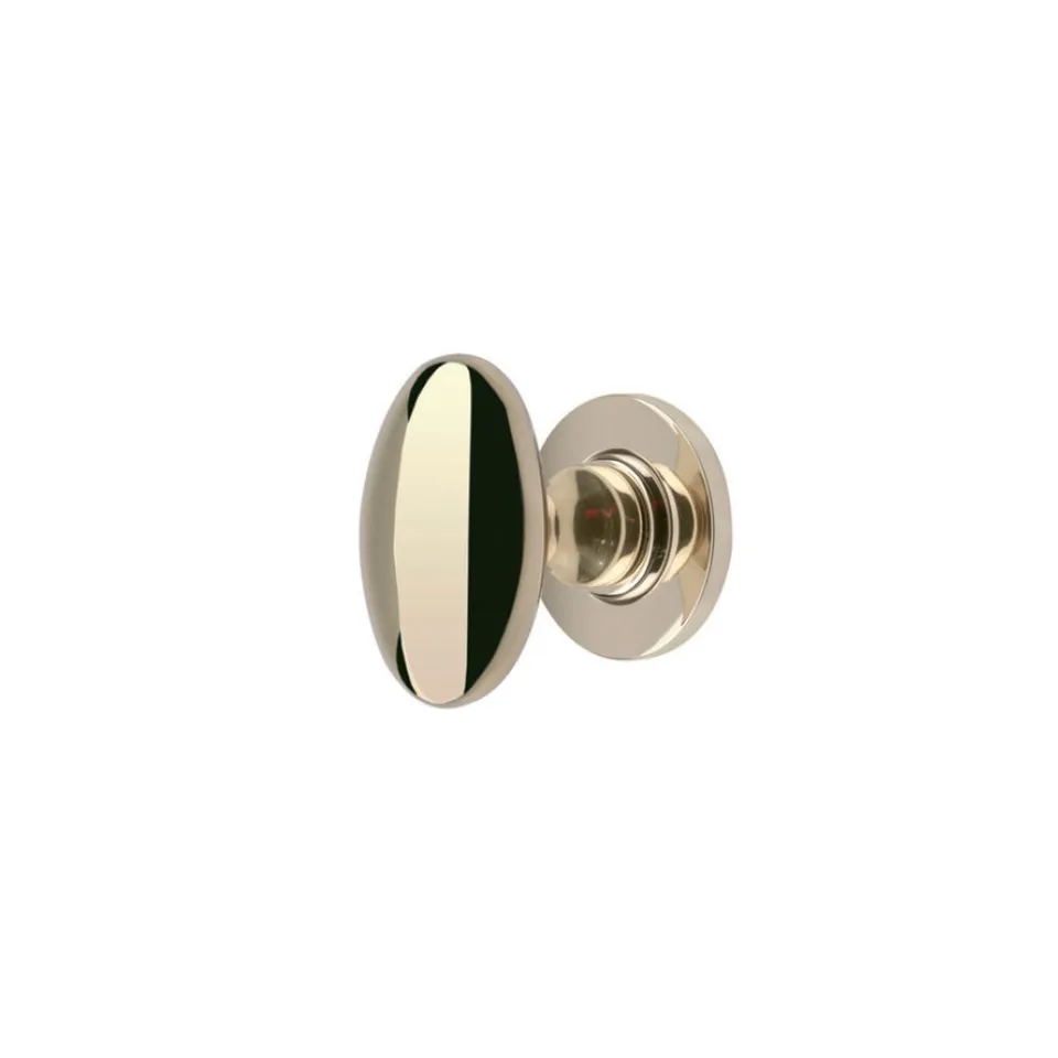 Spinardi Ovale Pomolo per Porta Ottone