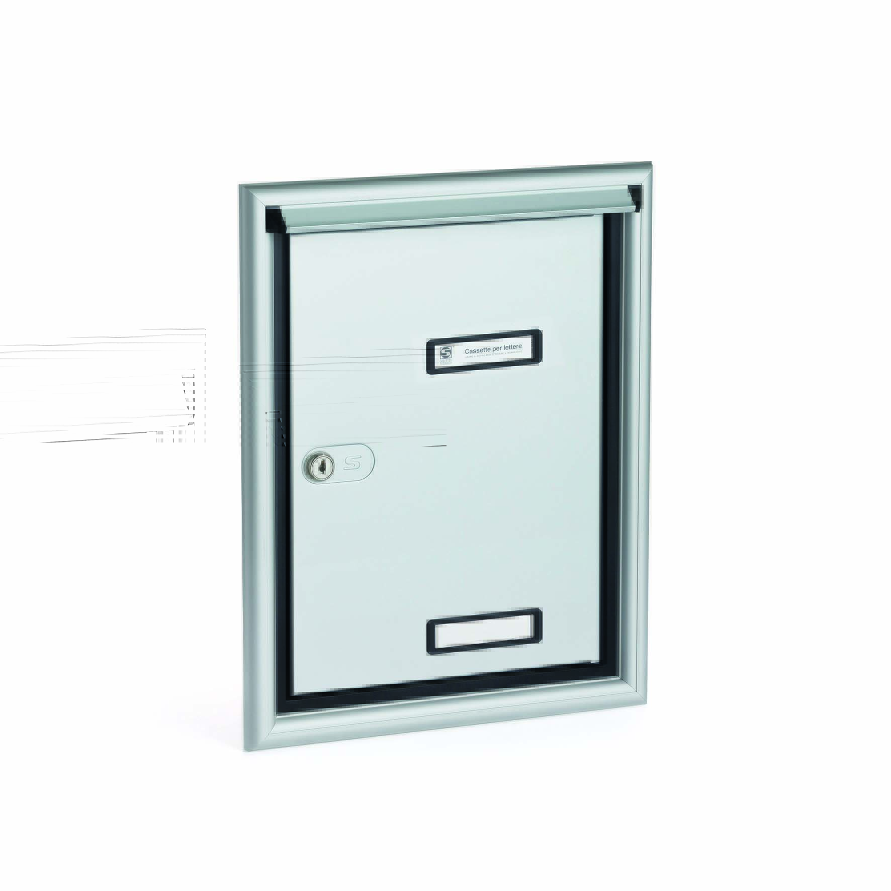 Silmec S690 porta ritiro postale con cornice