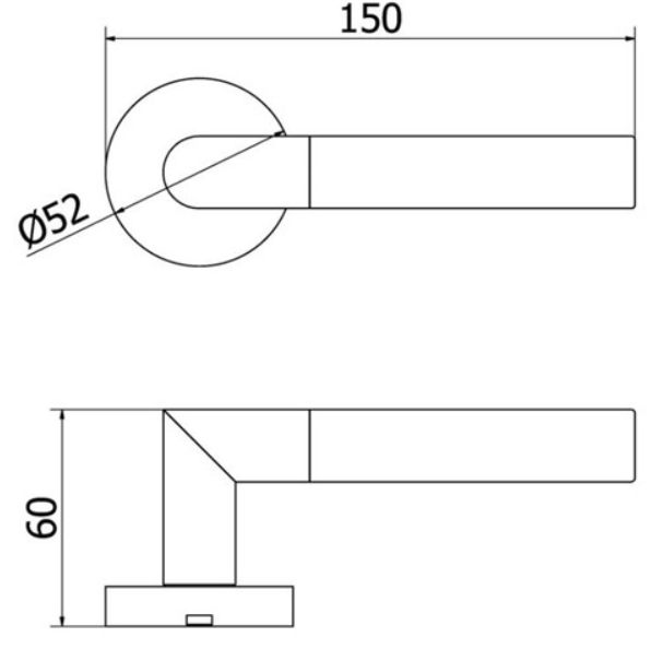 Spinardi CAW CLV maniglia per porta