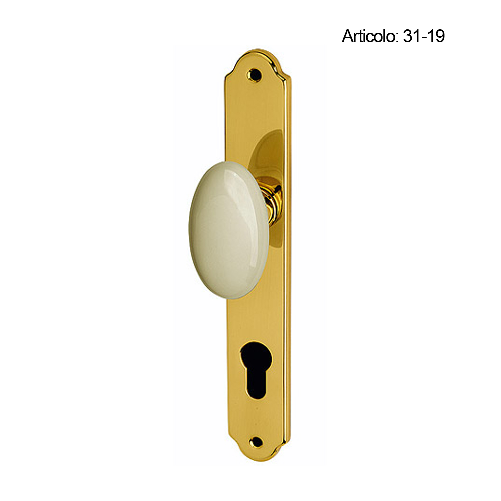Spinardi 21-19 Pomolo per Porta in Ottone