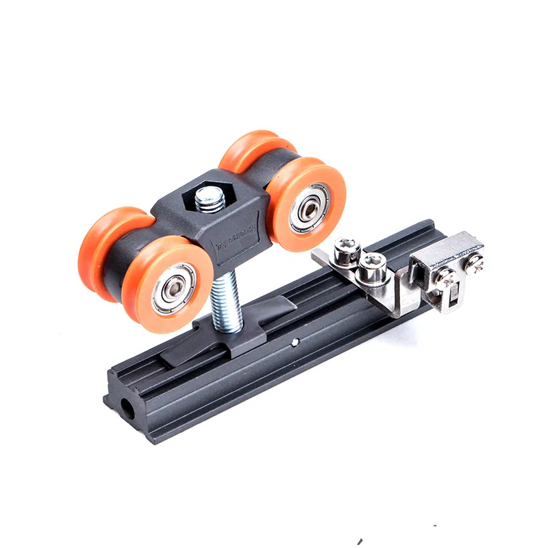 TopStrong 60KG carrello porta scorrevole alluminio doppio sincrono