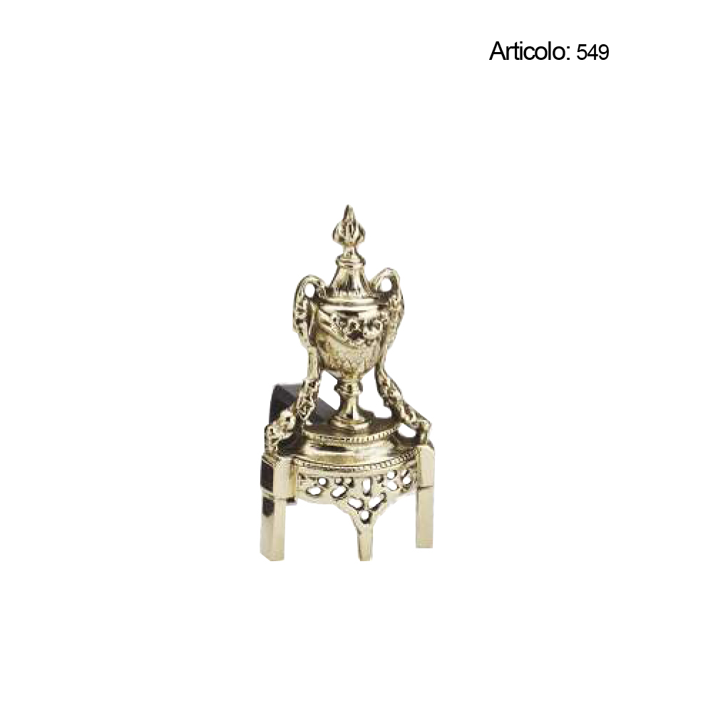 Spinardi 549 alare camino ottone 260 mm
