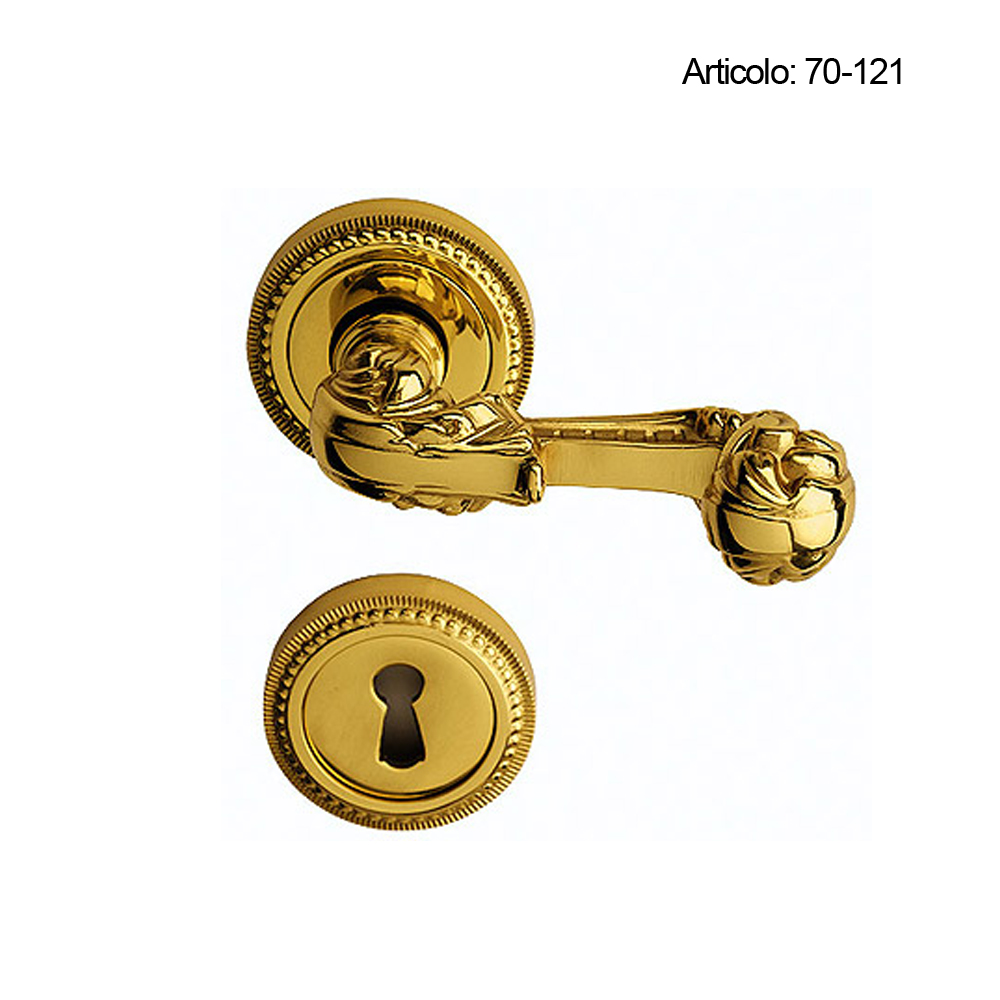 Spinardi 70-121 maniglia per placca e rosetta