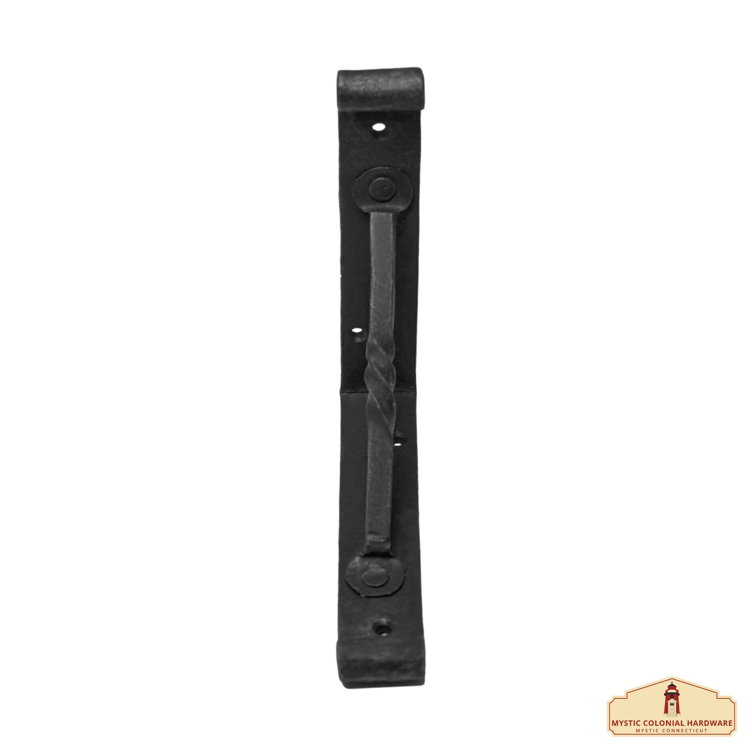 Mystic Colonial Hardware reggimensole 30x30 cm coppia ghisa nera
