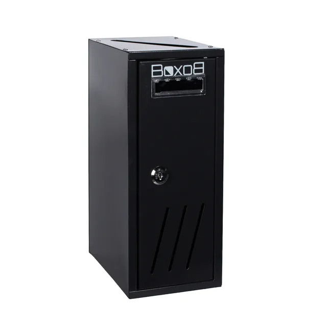 Boxob Serenity 800 cassetta postale interno nero antiruggine