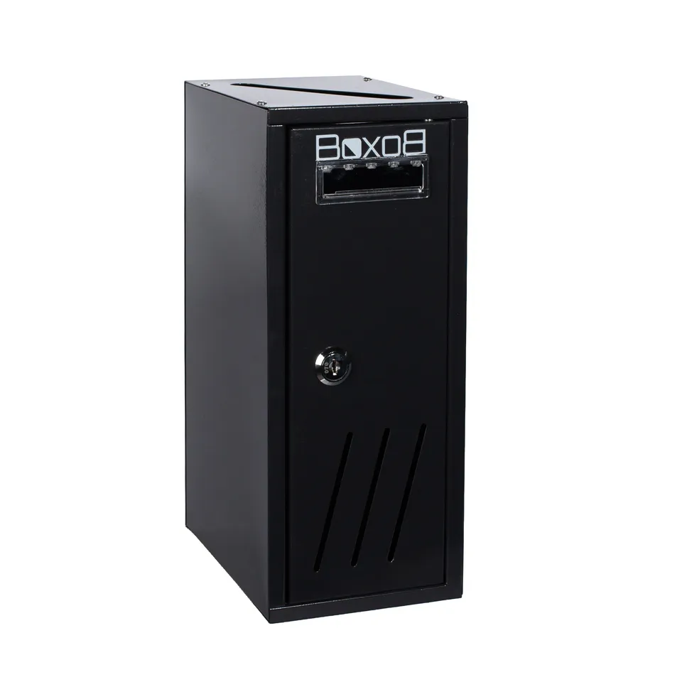 Boxob Serenity 800 cassetta postale interno nero antiruggine