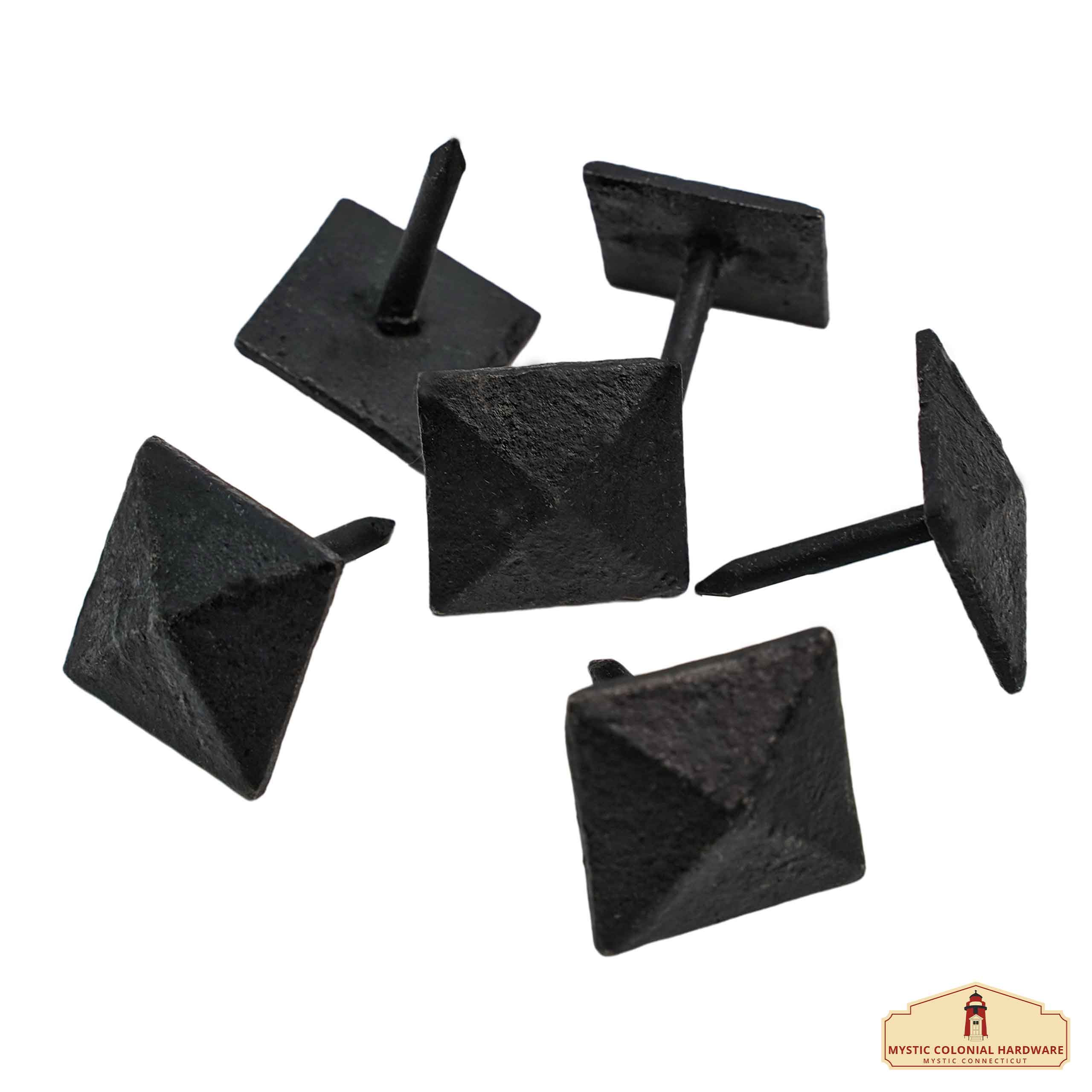 Mystic Colonial Clavos chiodi ferro battuto tondi 2,5 cm 6 pezzi