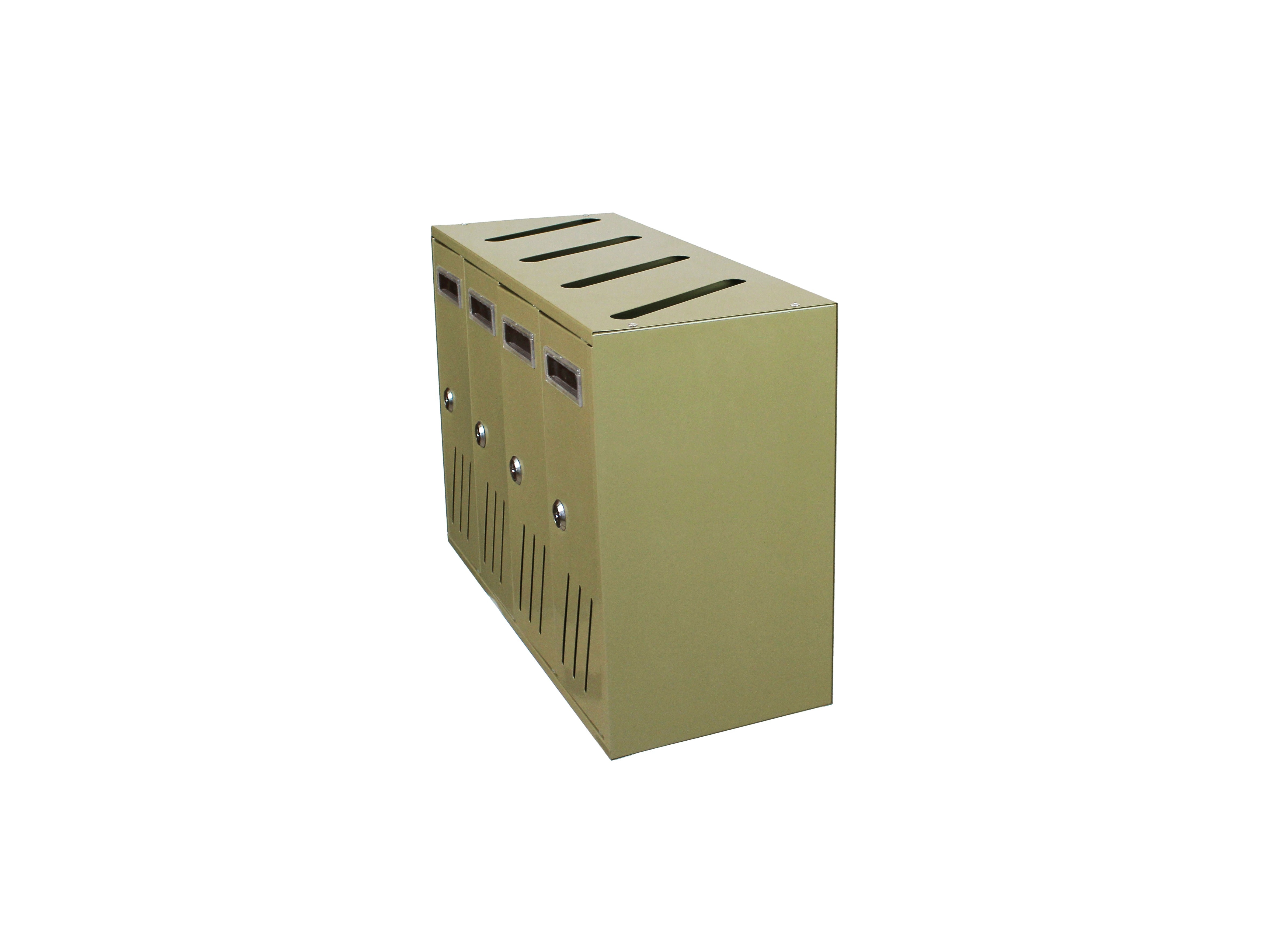 Boxob Serenity 800 cassetta postale interno giallo senape