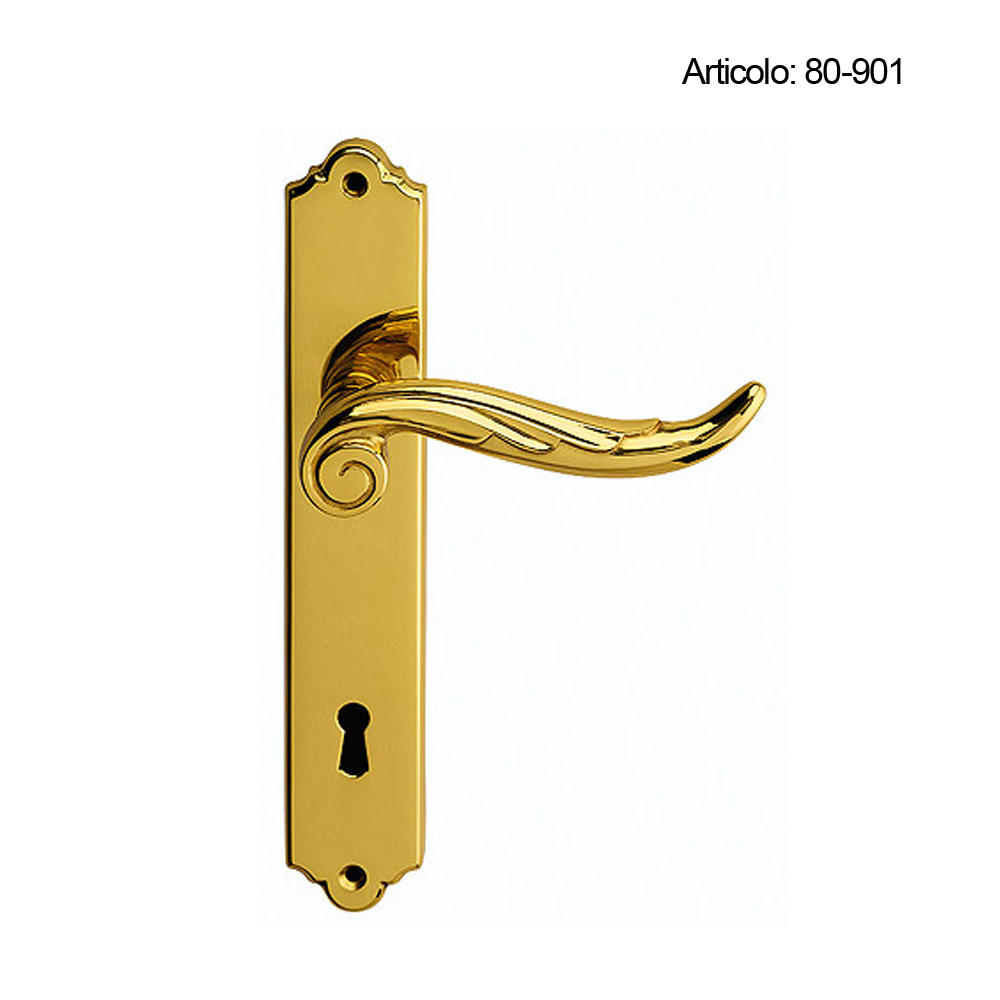 Spinardi 70-901 maniglia su placca e rosetta