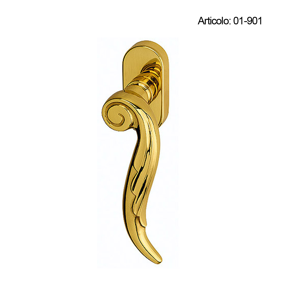 Spinardi 70-901 maniglia su placca e rosetta