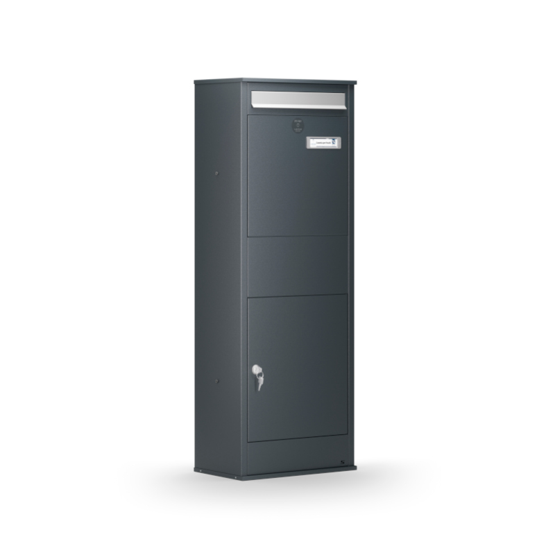 Silmec S-Butler cassetta pacchi grigio ferro esterno