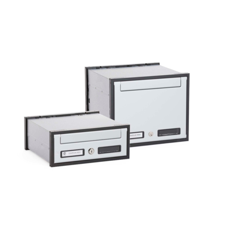 Silmec SC Classic SC1 SC2 cassetta postale anteriore alluminio