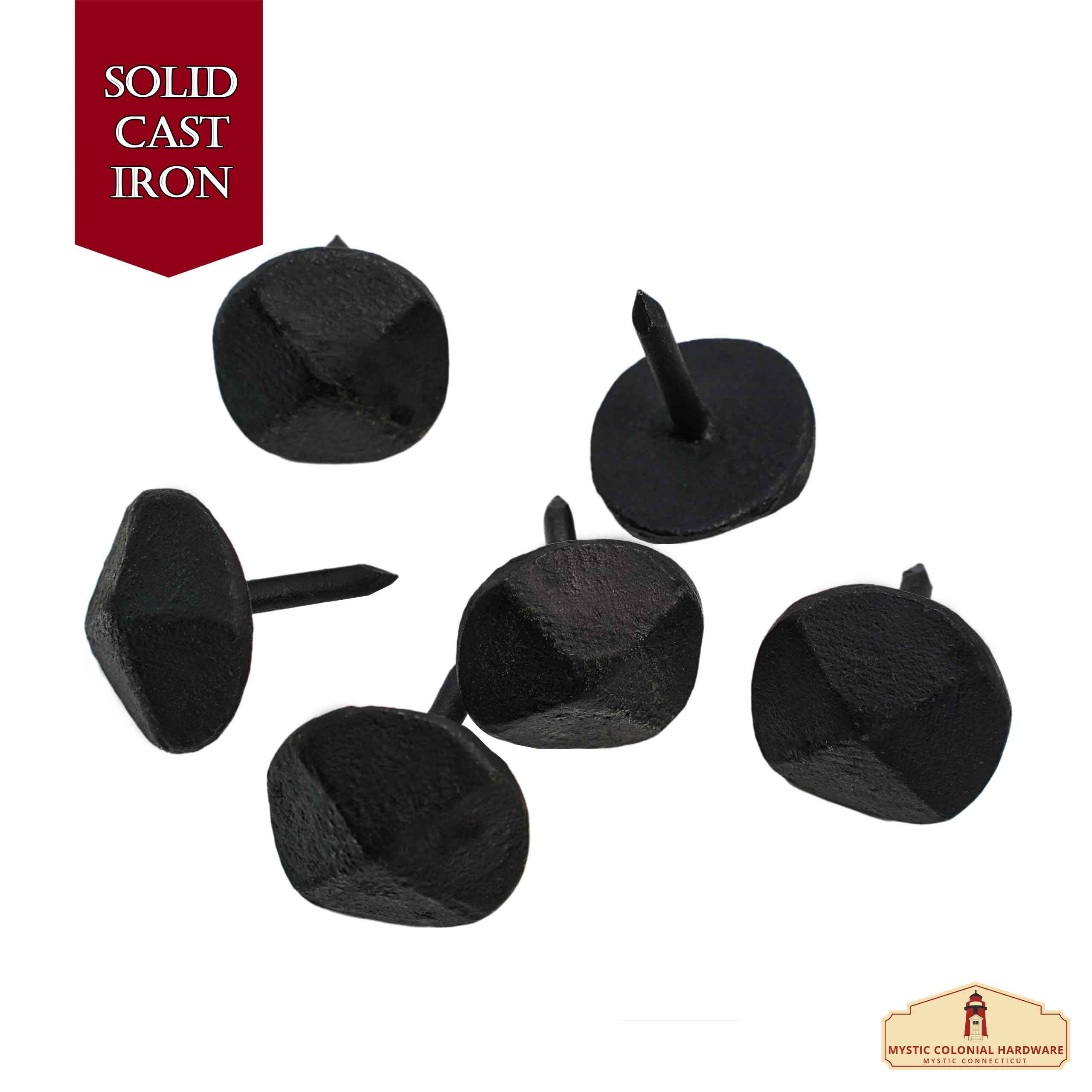 Mystic Colonial Hardware chiodo decorativo ferro singolo nero