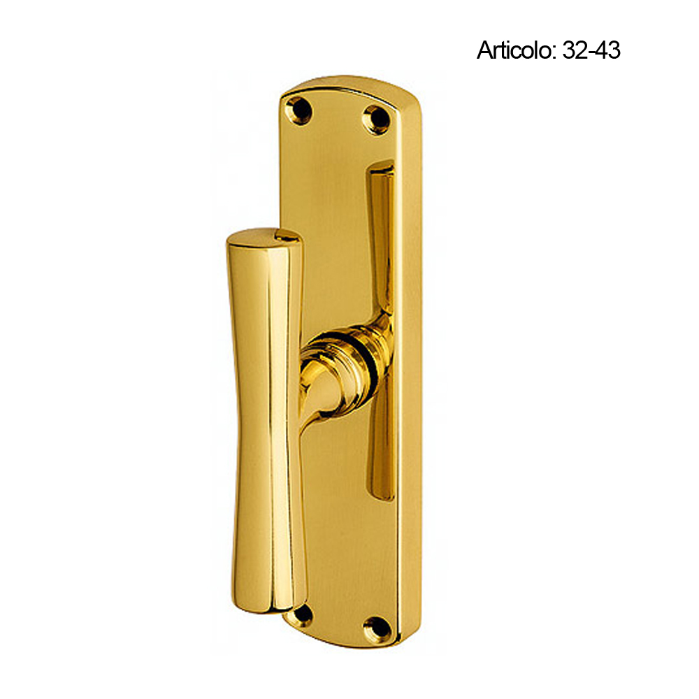 Maniglia Spinardi 01-43 per placca e rosetta