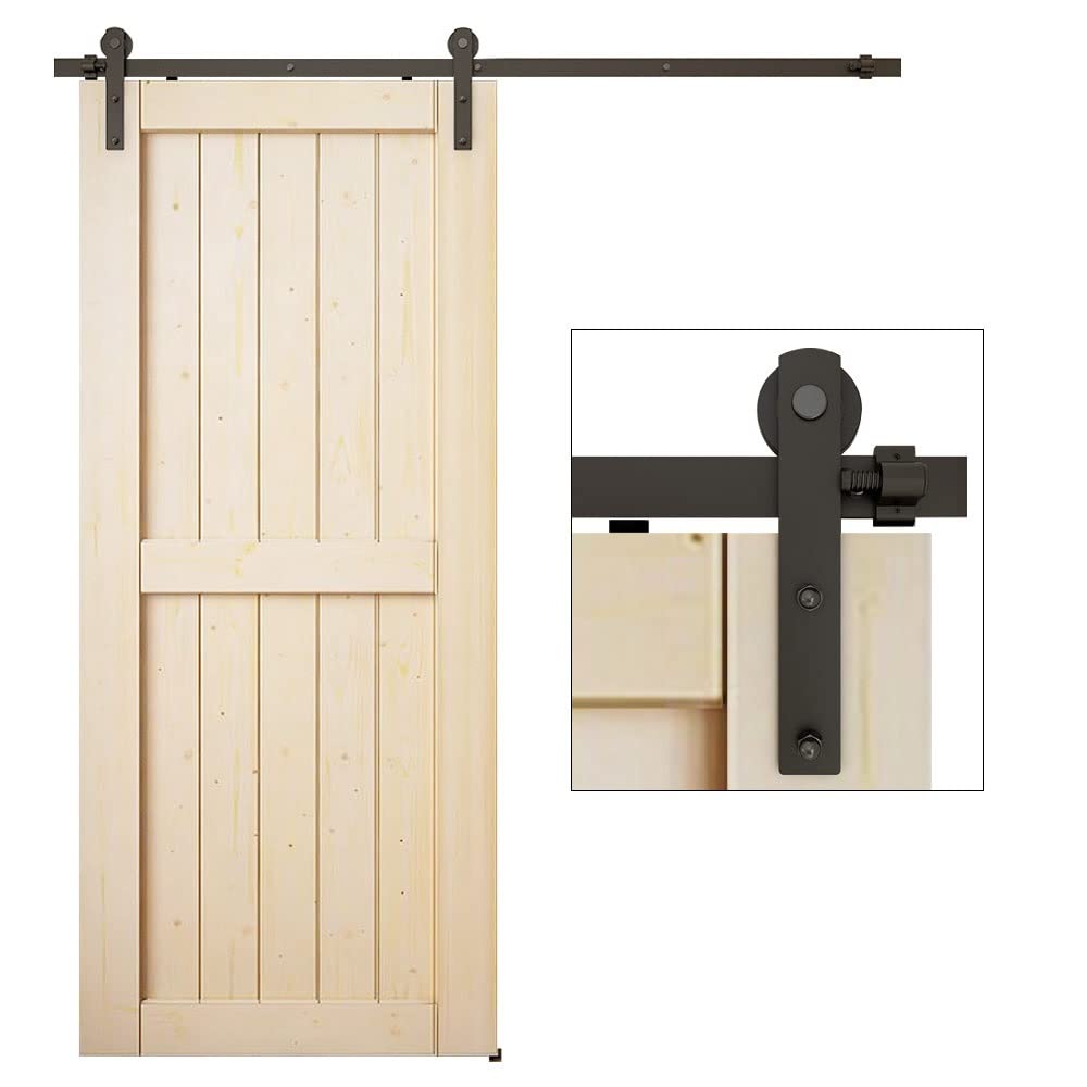 ETIASQSA binario porta scorrevole nero 183 cm kit