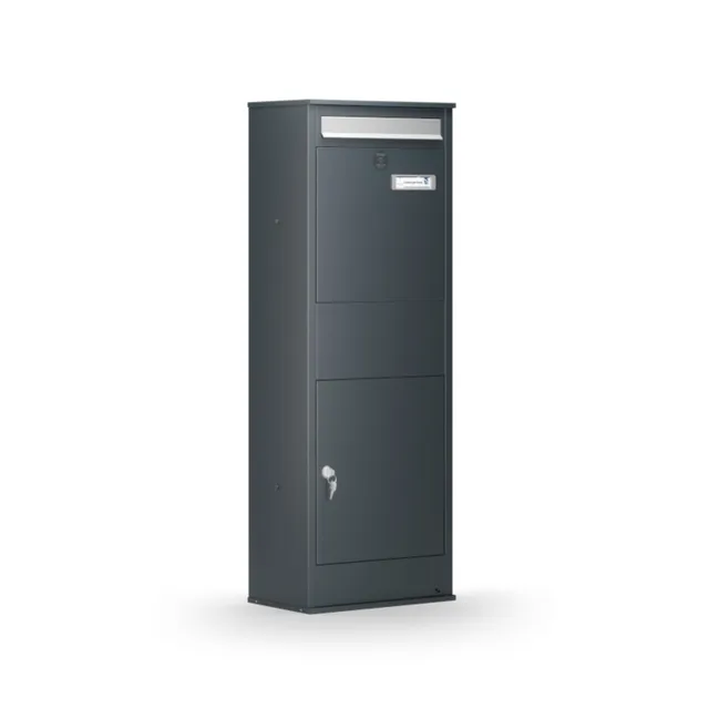 Silmec S-Butler cassetta pacchi grigio ferro esterno