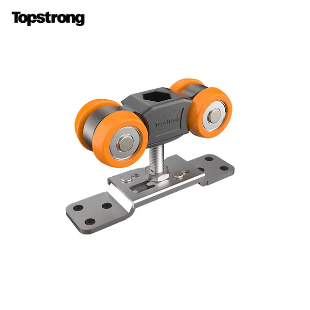 TopStrong Carrello Porta Scorrevole 120 kg Legno Sospeso