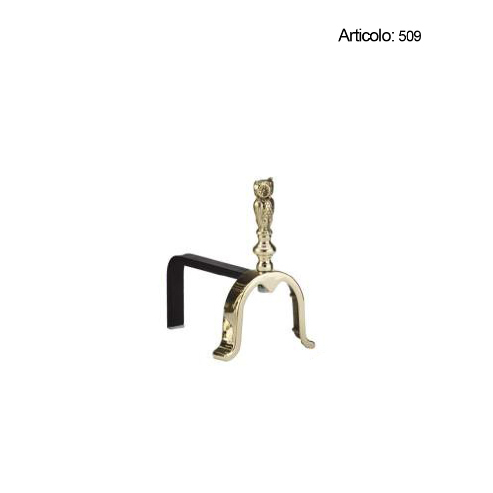Spinardi 409 set attrezzi camino ottone