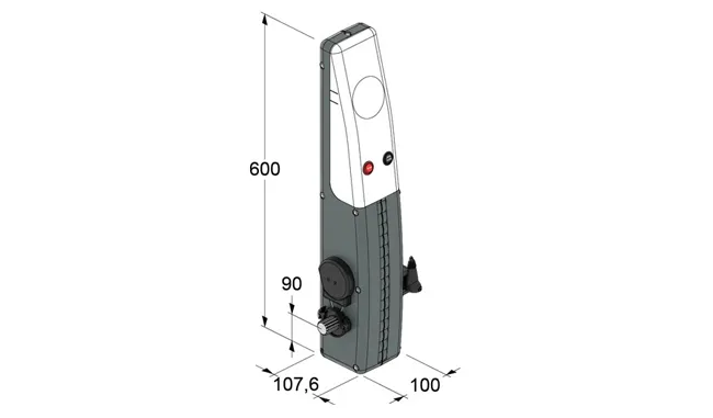 TAU SPIN QRE/F motore garage 230V encoder