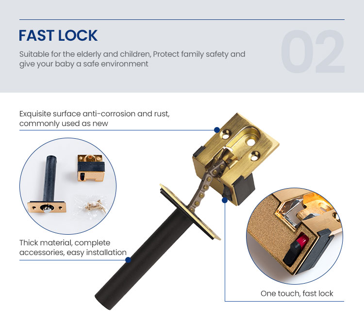 TopStrong AZZF3204-GB catenella sicurezza porta nascosta