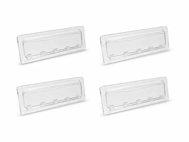 BOXOB Domus 700 Serenity 800 targhette trasparenti 4 pezzi