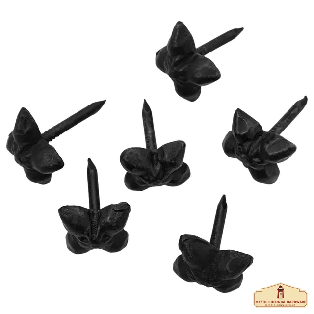 Mystic Colonial Hardware borchie ferro battuto set 6 pezzi 2 cm