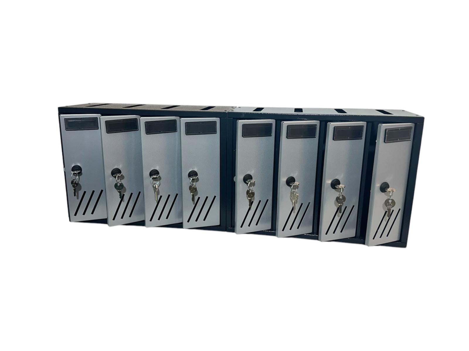 BOXOB Serenity 993 Cassetta Postale Interno Nero/Grigio Sicura