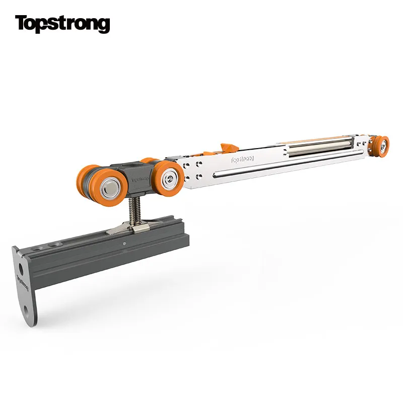 TopStrong 45KG porta legno double buffer carrello regolabile