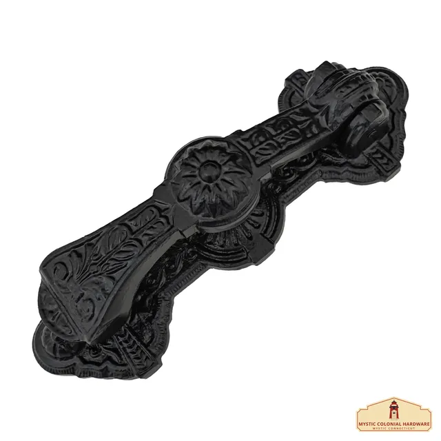 Mystic Colonial Hardware battente porta ferro battuto nero 25 cm