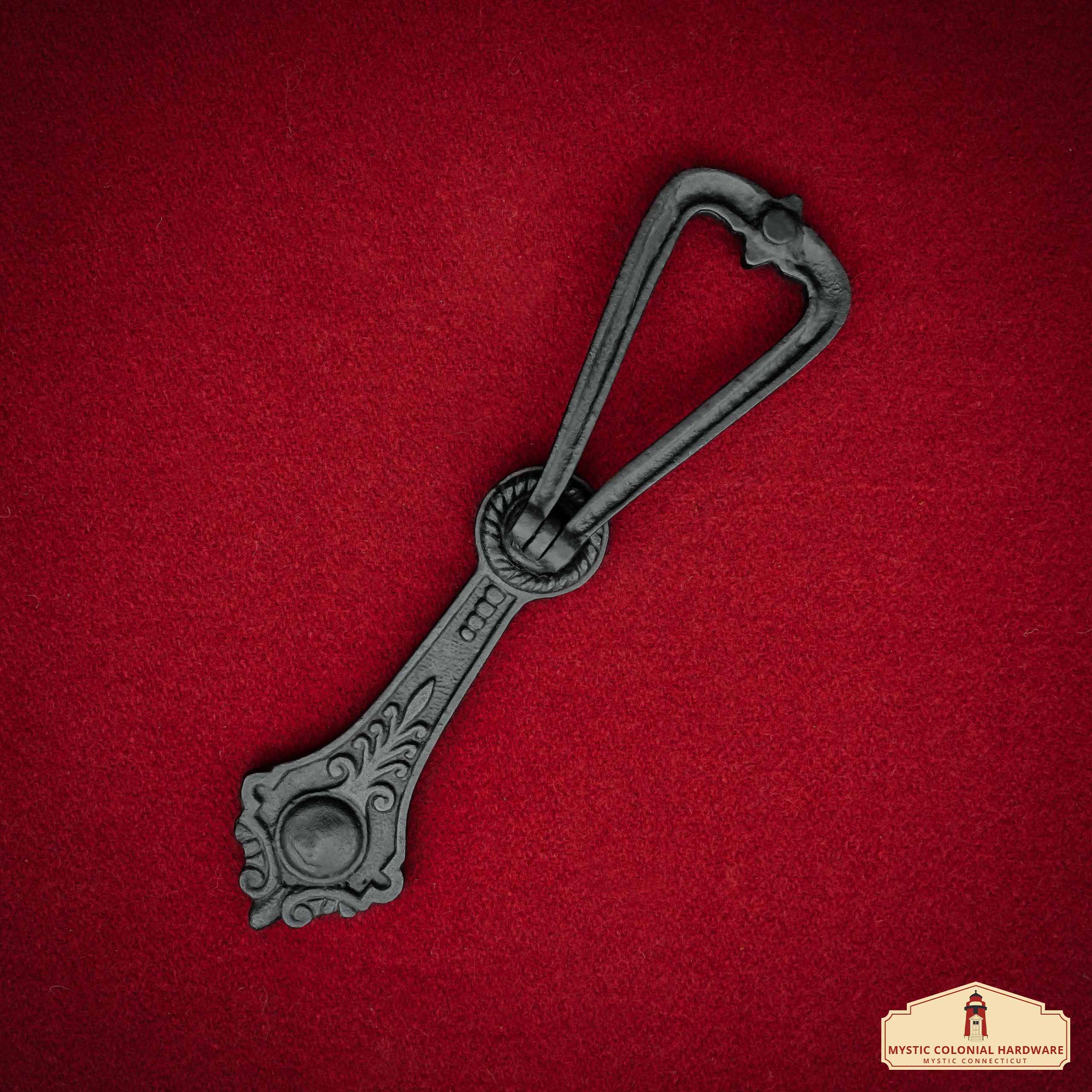 Mystic Colonial Hardware Georgian Twist battente porta ghisa