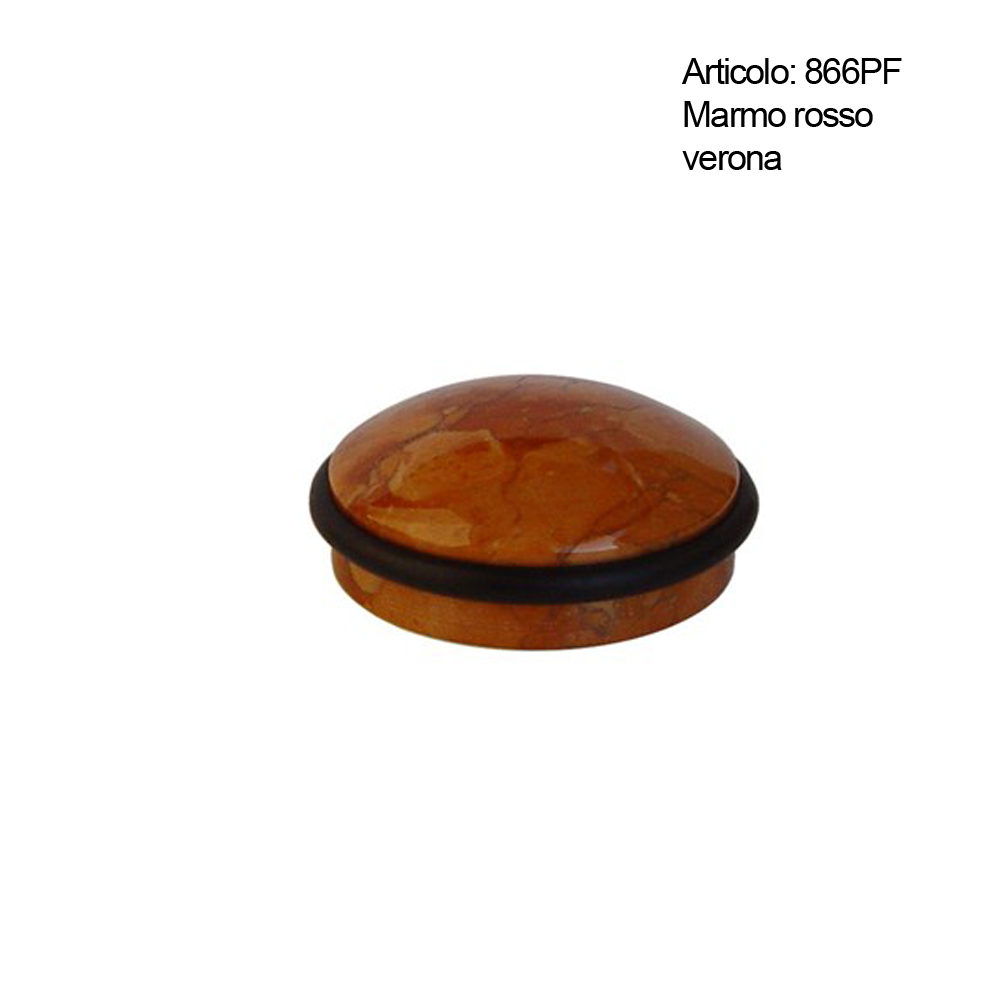 Spinardi 866PF fermaporta in marmo Ø 60 mm