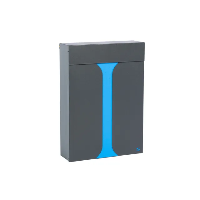 Silmec S23 cassetta postale formato rivista inox