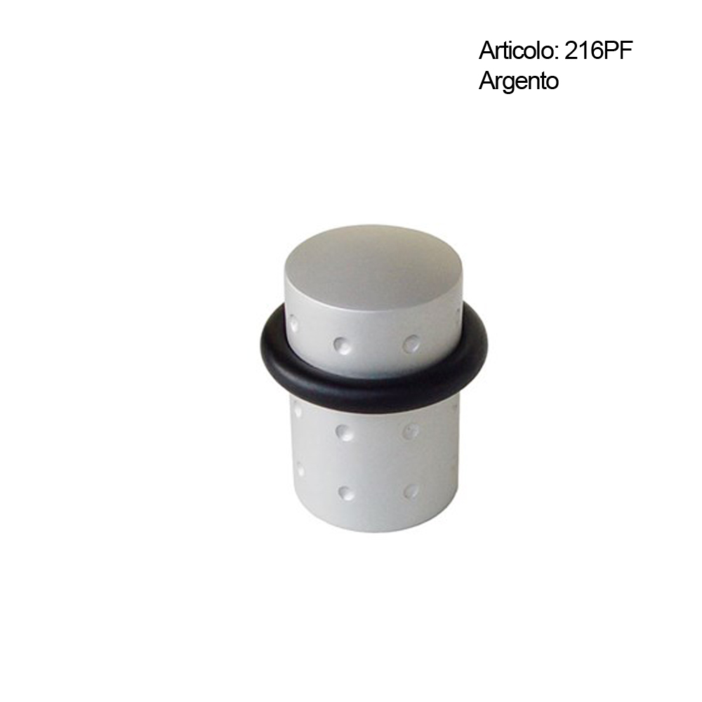Spinardi 216PF Fermaporta Alluminio 28x45 mm