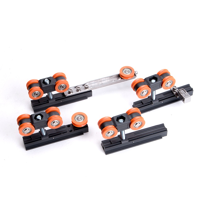 TopStrong 80KG carrello scorrevole alluminio doppia anta opposta