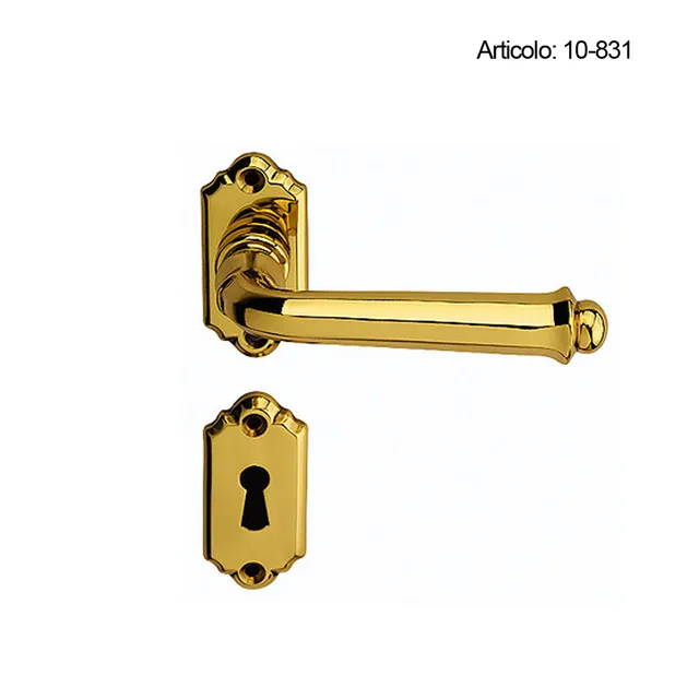 Spinardi 10-831 maniglia placca e rosetta