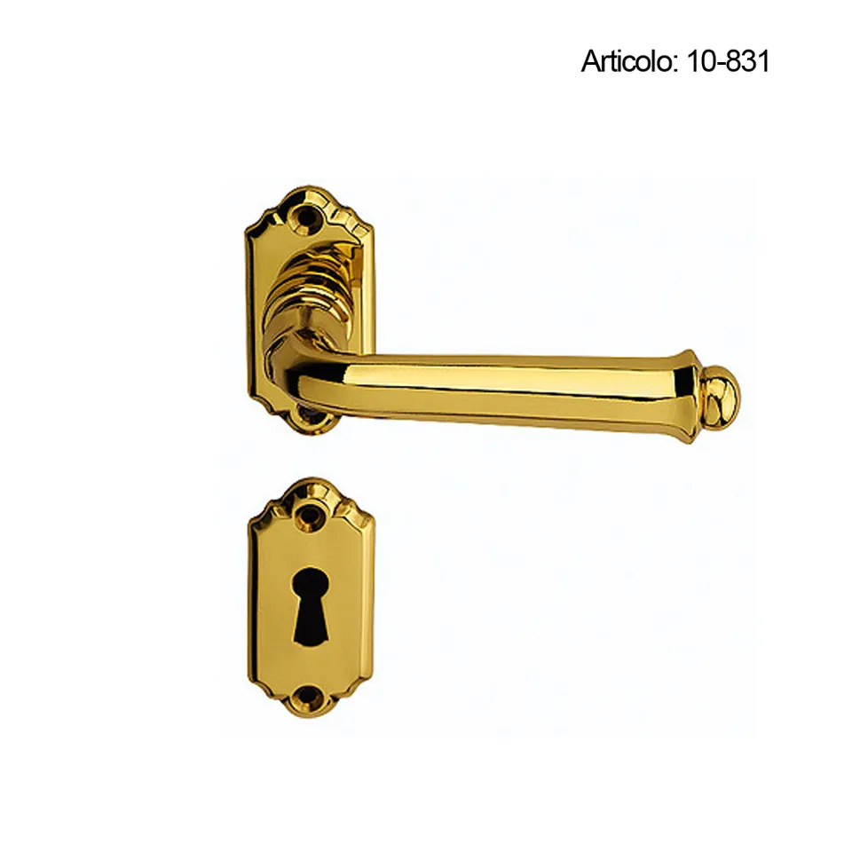 Spinardi 10-831 maniglia placca e rosetta