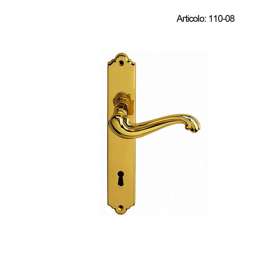 Spinardi 73-110 maniglione porta ingresso ottone