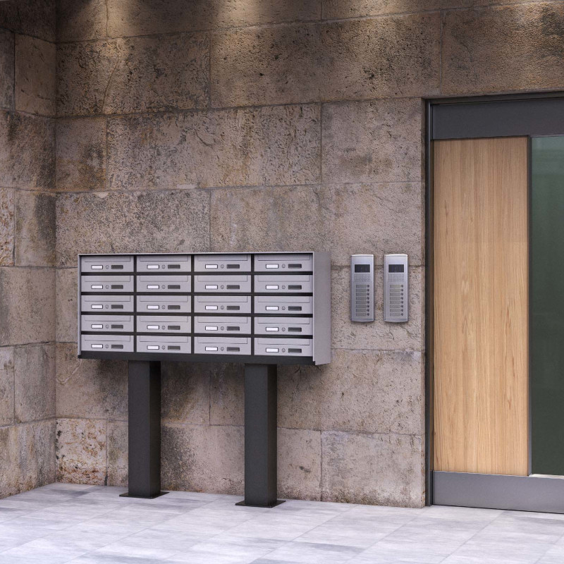 Silmec SC5 Classic 400 cassetta postale in alluminio