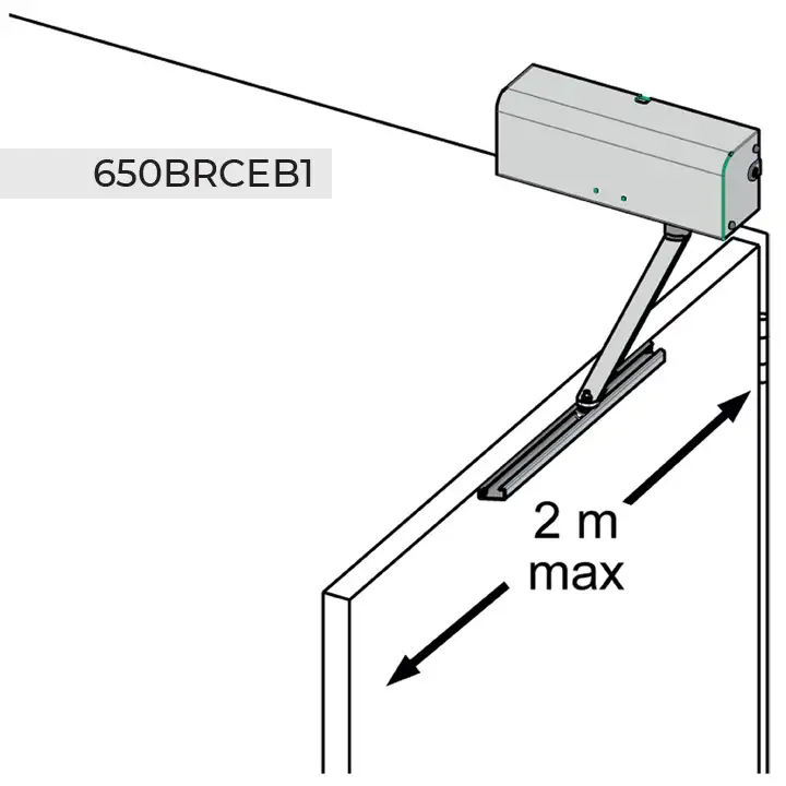 TAU BIUNO-BT motore battente bassa tensione encoder
