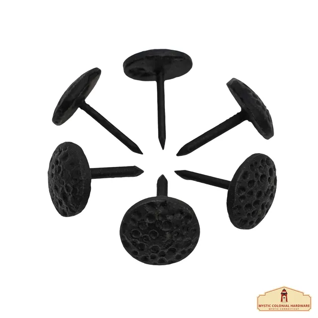 Mystic Colonial Hardware Borchie Ferro Nero 2,5cm 6pz