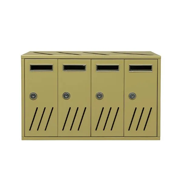 Boxob Serenity 800 cassetta postale interno giallo senape