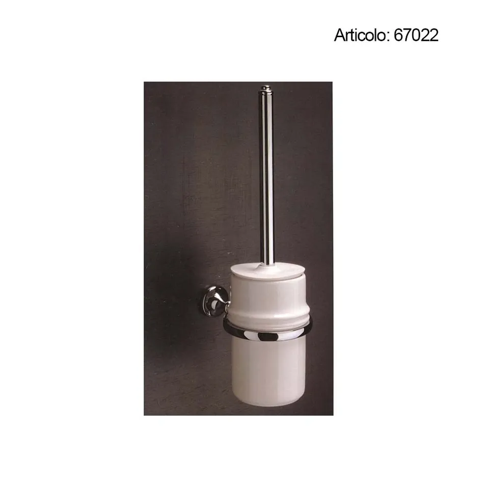 Spinardi portascopino da parete in ottone