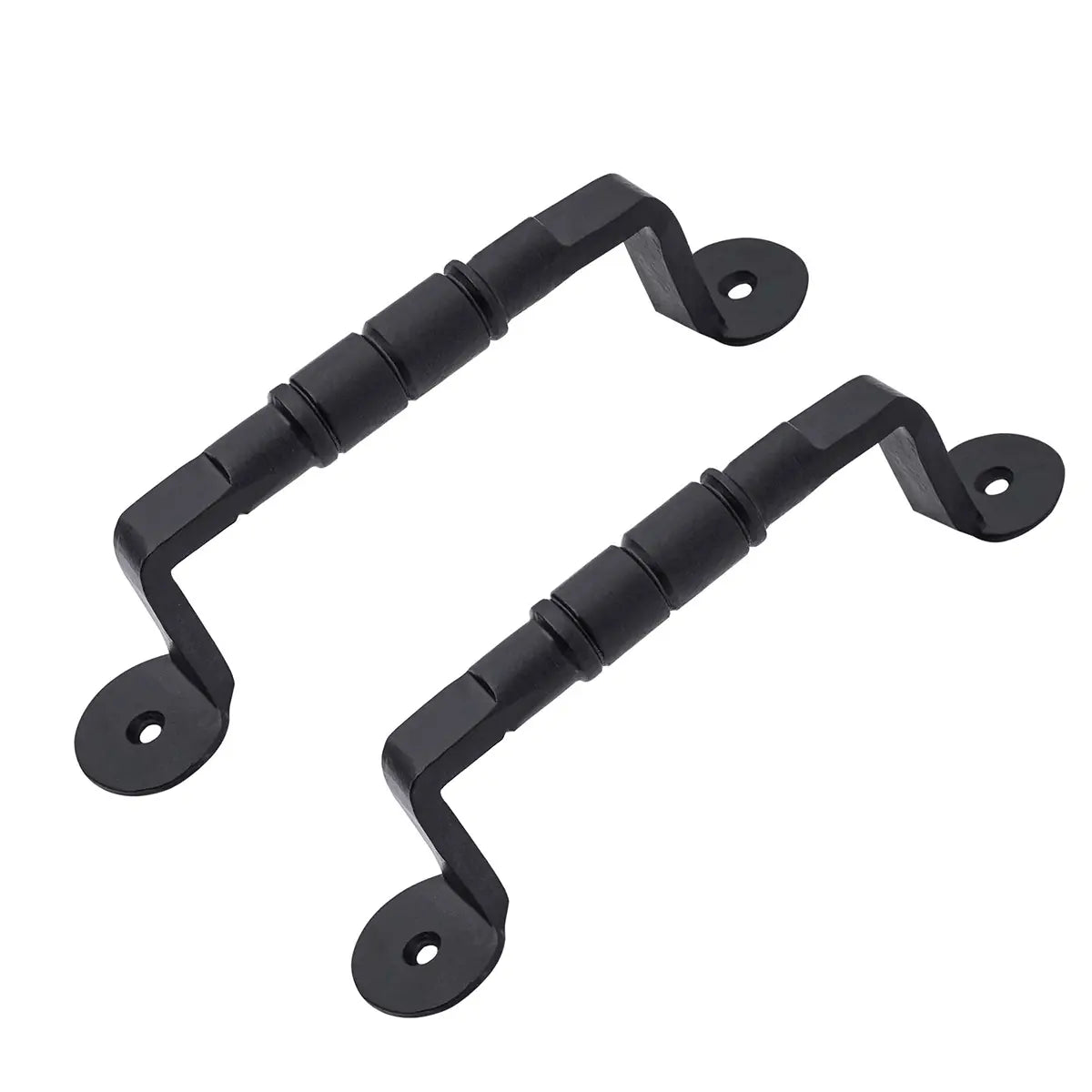 Mystic Colonial Set 2 Maniglie Barilotto Ferro Nero