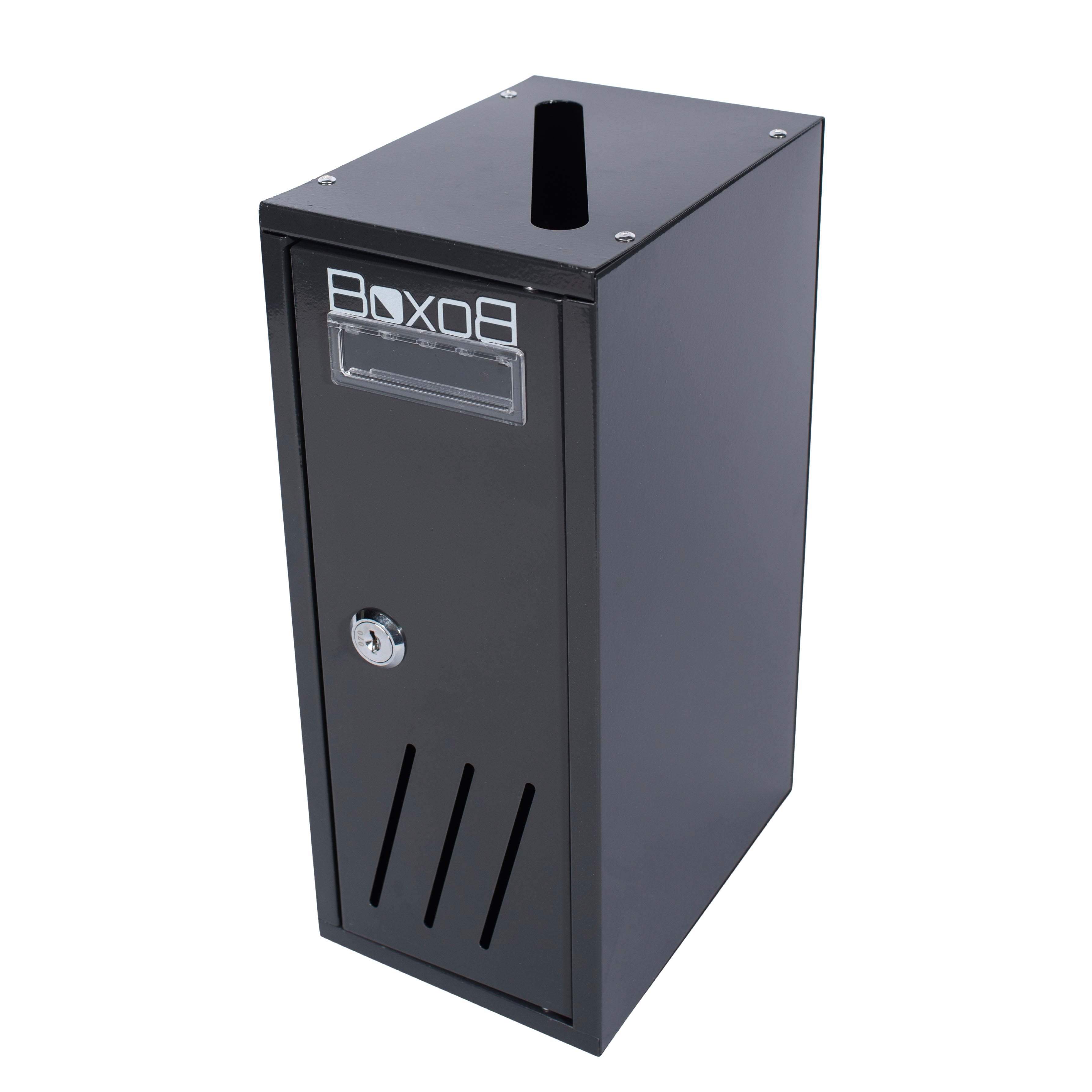 Boxob Serenity 800 cassetta postale interno nero antiruggine